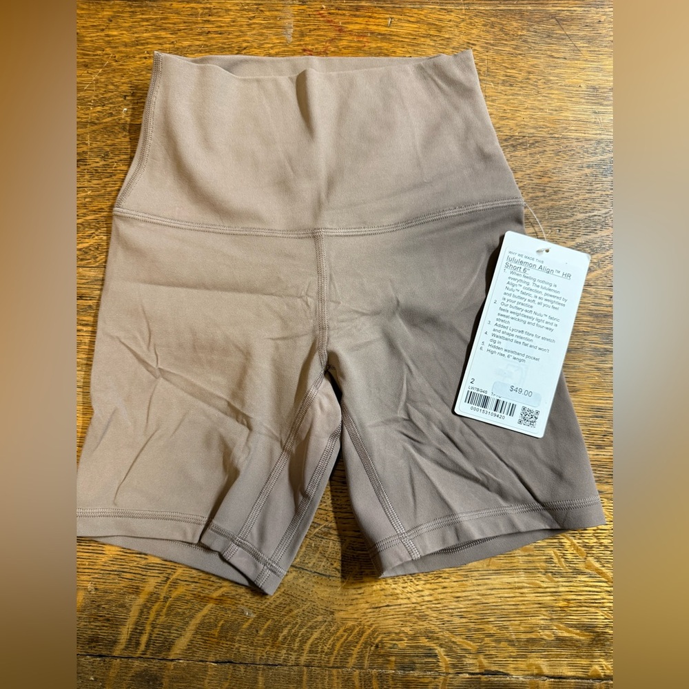 Lululemon Align Biker Shorts 6”